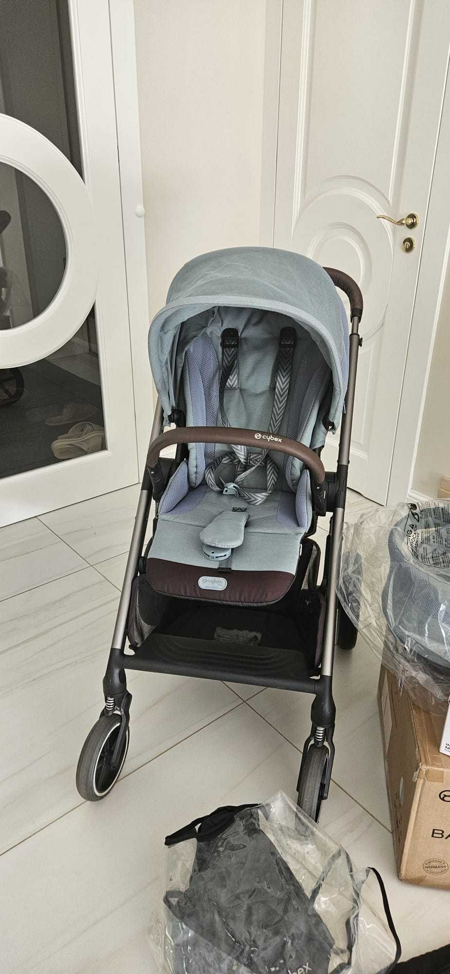Sprzedam wózek Cybex Balios S Lux Sky Bue 2023 + dodatki