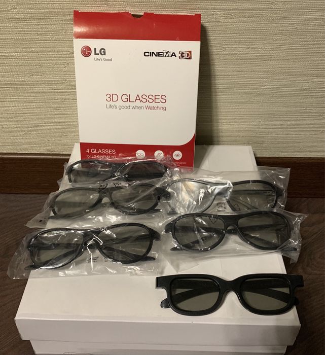 Новые очки 3D LG