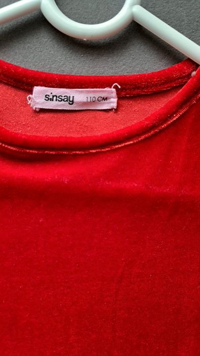 sukienka świąteczna sinsay 110