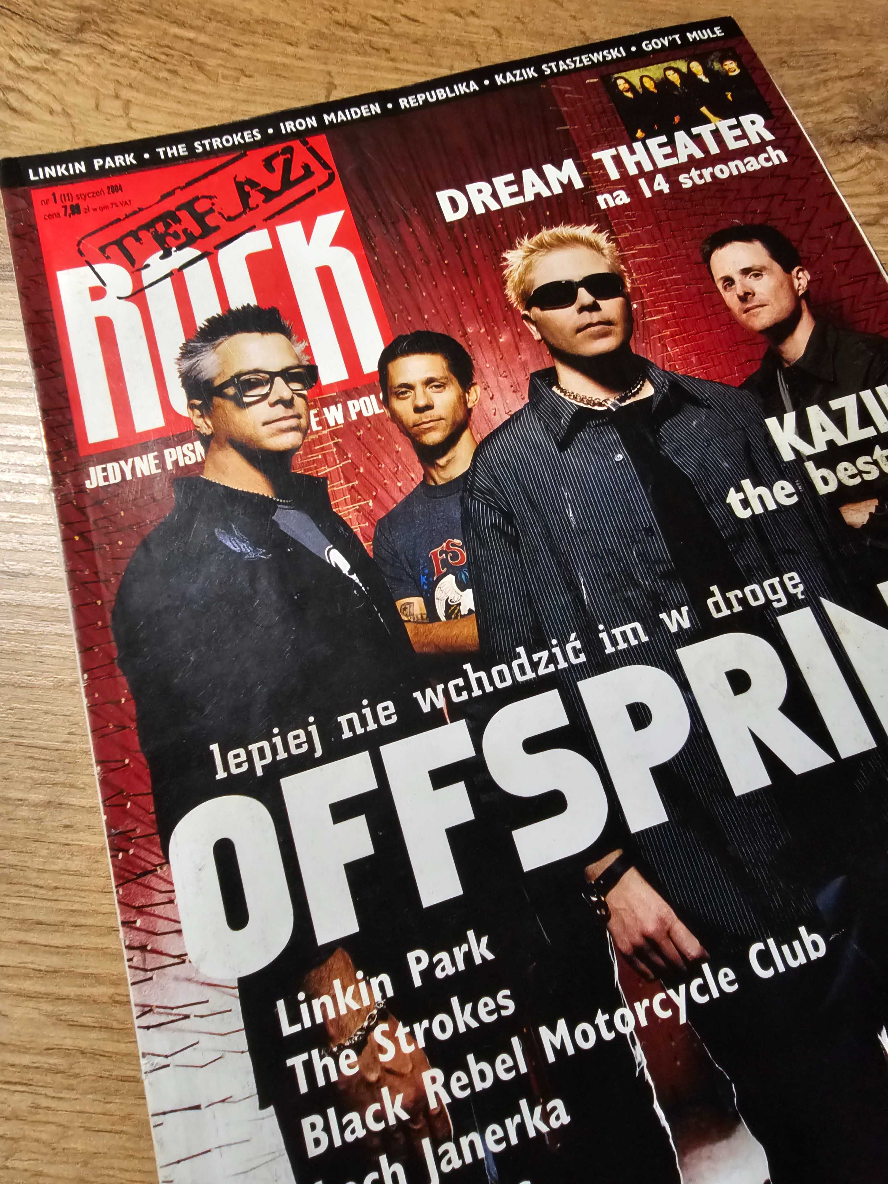 Teraz Rock 1/2004 - Offspring, Dream Theater, Linkin Park, Iron Maiden
