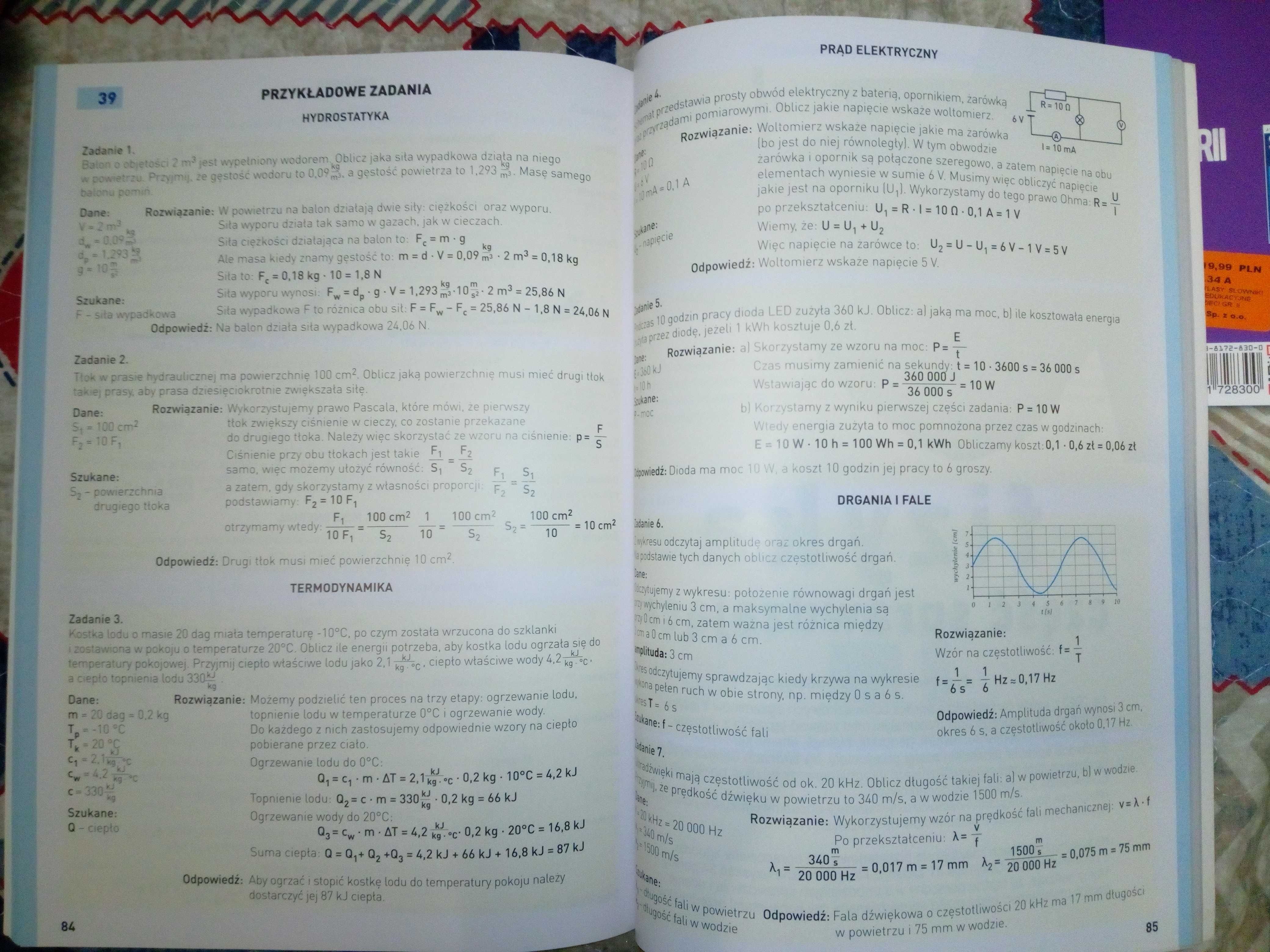 Fizyka Repetytorium+zadania z rozwiązaniami podstawowa Demart nowa