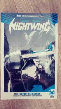 Komiks Nightwing Tom 1 Lepszy niż Batman . Folia