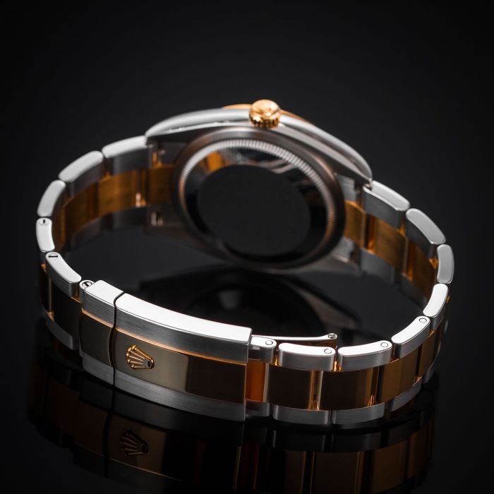 Rolex Datejust 36 gold fluted