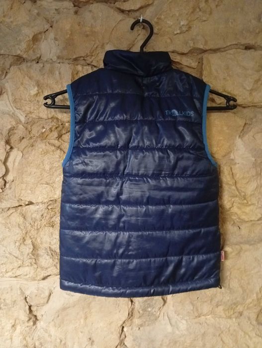 Kamizelka puchowa lekka chłopięca