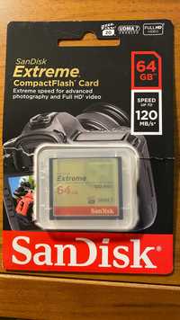 Karta pamięci SANDISK Compact Flash Extreme UDMA7 64GB