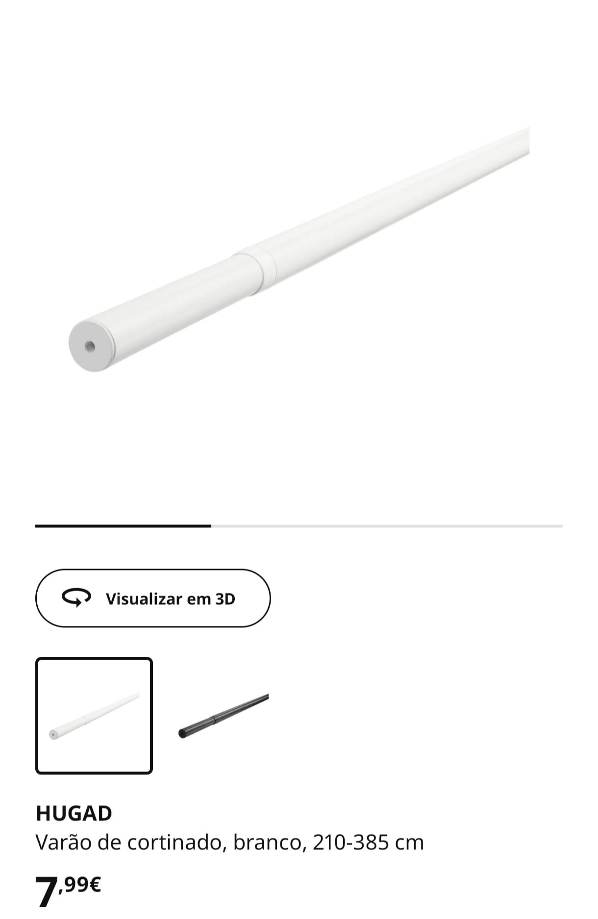 Varões e acessórios Ikea