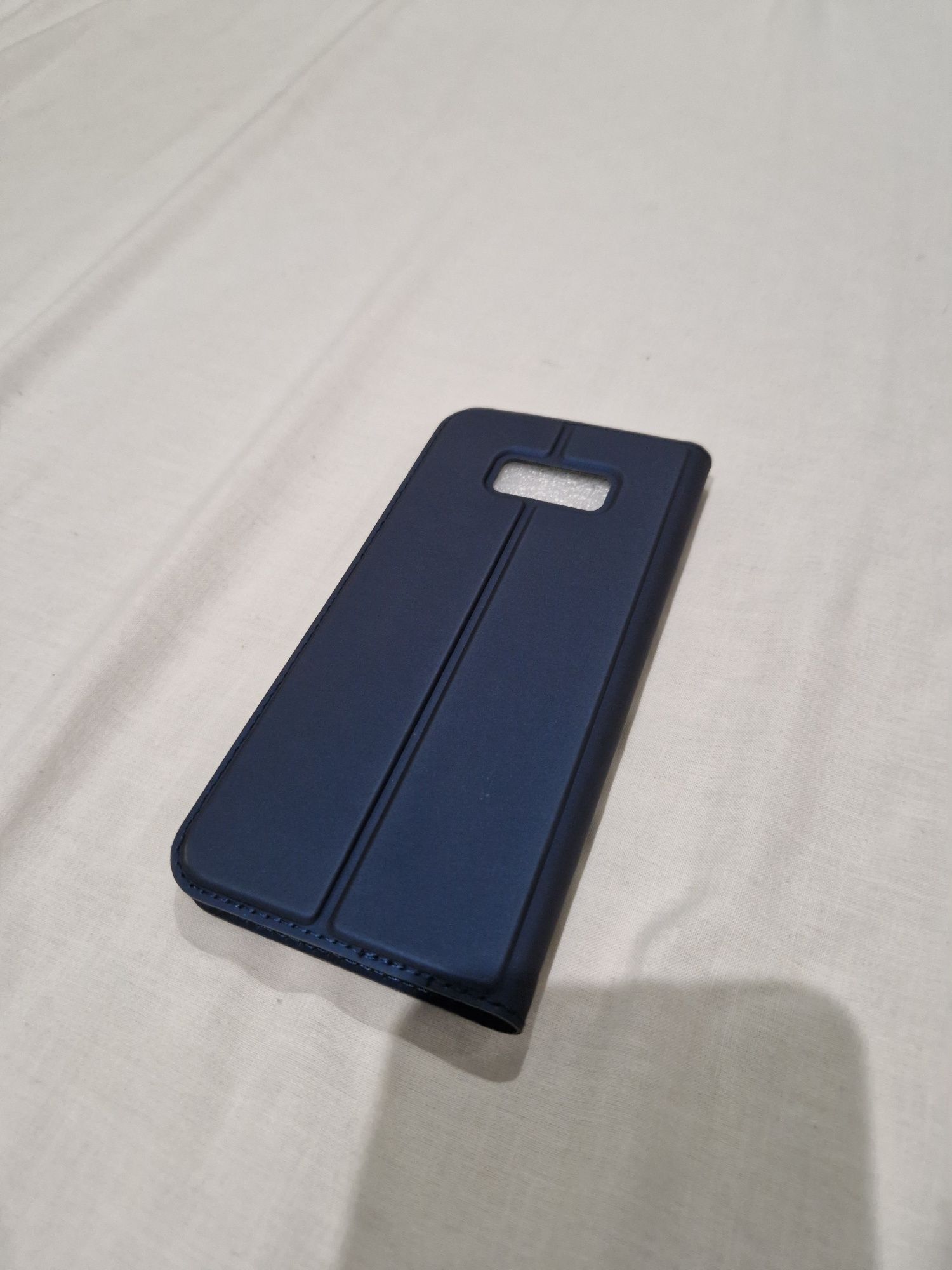 Capa Samsung S8+ (PLUS) azul c/porta cartão