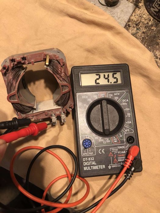 Пилосос Philips 9174 Статор ел. двигуна