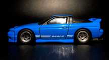 Nissan 180sx Hot Wheels Custom jak Premium 1:64