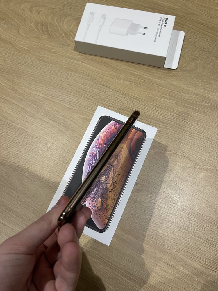 iPhone XS 64GB GOLD | bateria 100% |