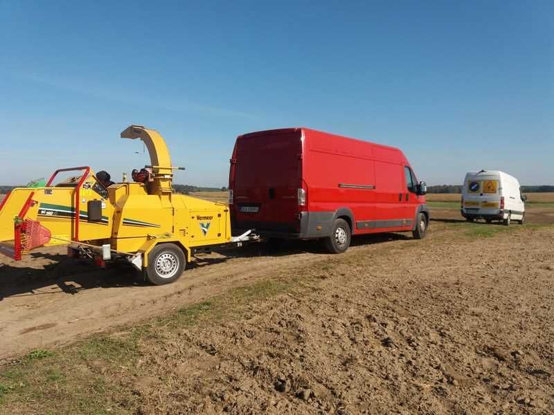 Wycinka drzew, żywopłoty, zrębkowanie, wynajem podnośnika 19m