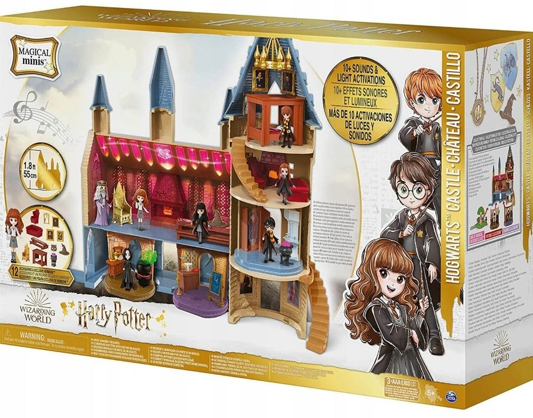 WizardingWorld Harry Potter Magical Minis Ekskluzywny Deluxe Zamek Hog