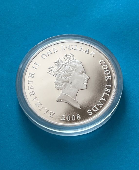 АН - 225 - МРІЯ - срібна монета з позолотою