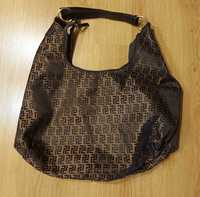 Torebka torba oriflame brązowa legacy bag 17407 wymiary 47 x 23 cm