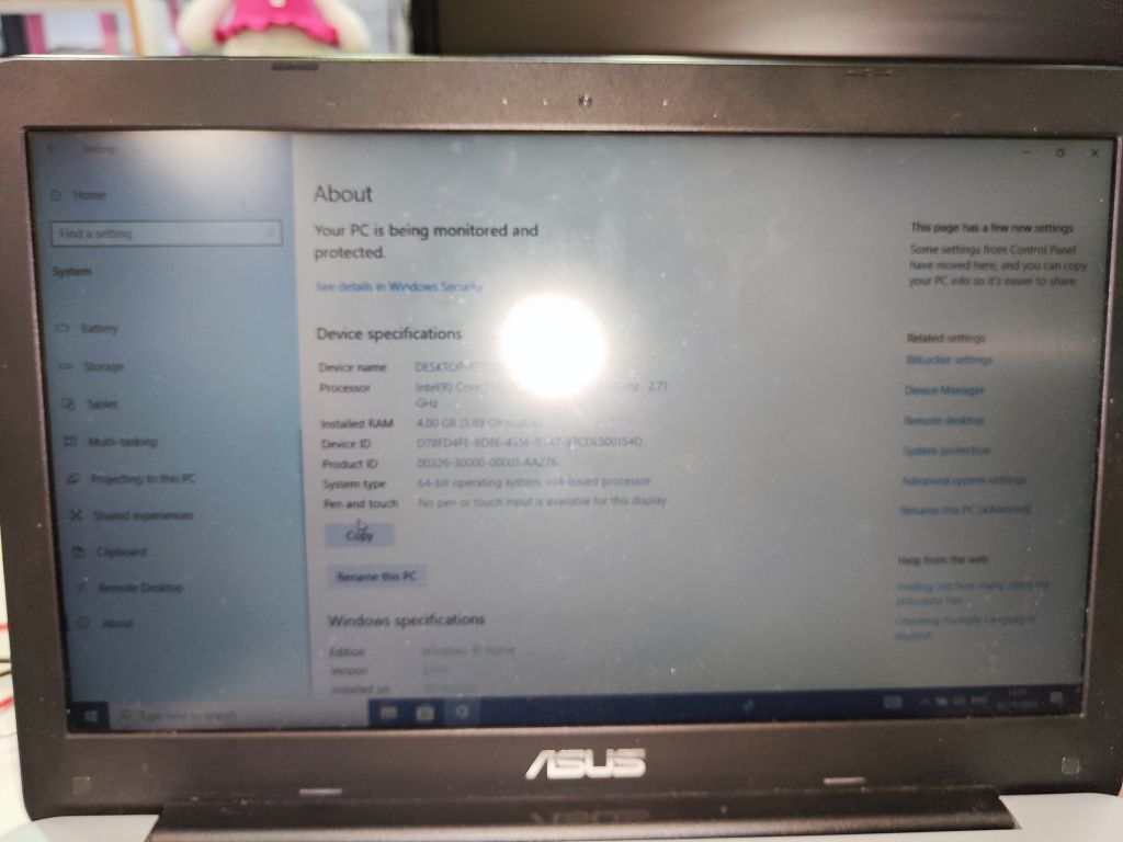 Portátil ASUS K556U - i5-7200 c/ DVD