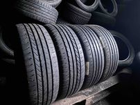 195.55.16 GoodYear 4шт лето БУ склад шины резина из Европы 55 R16