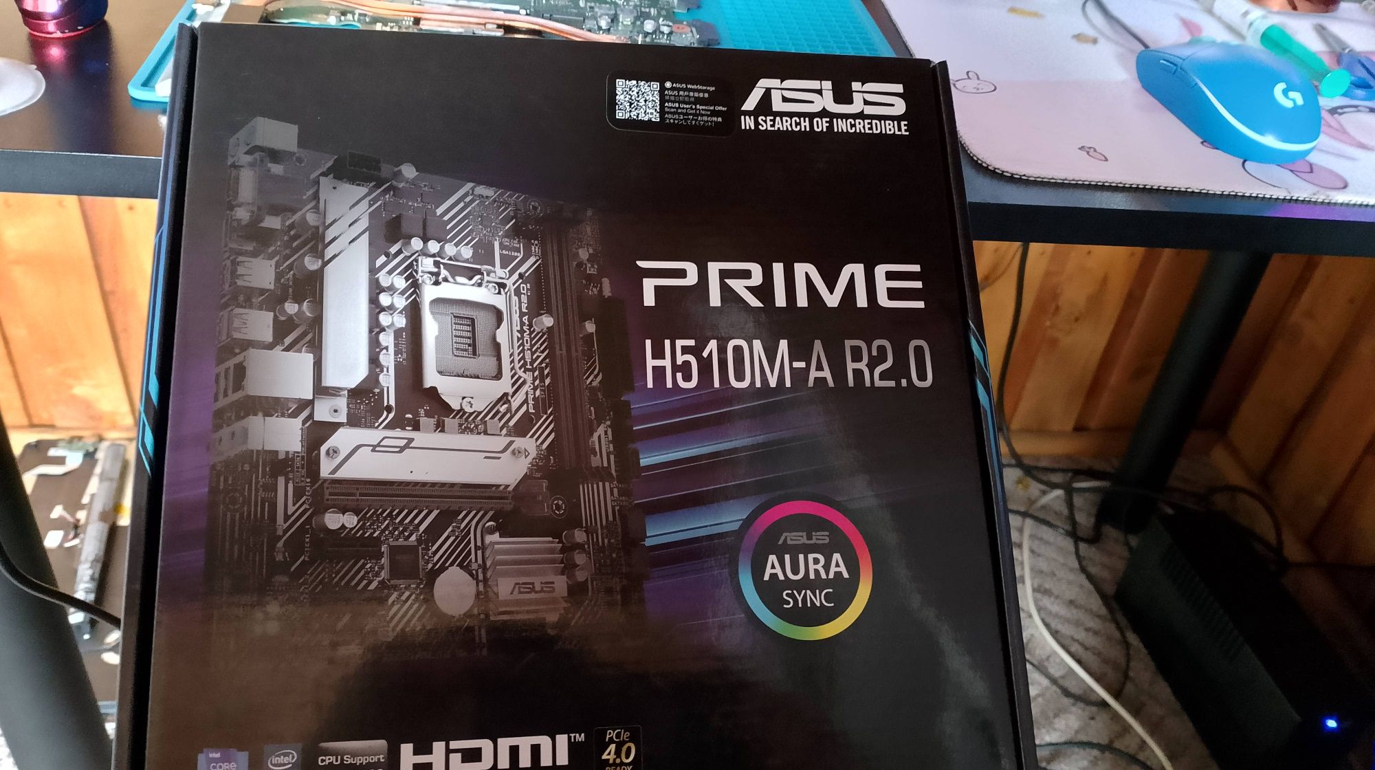 Nowiutka płyta Asus na 10-11 generację