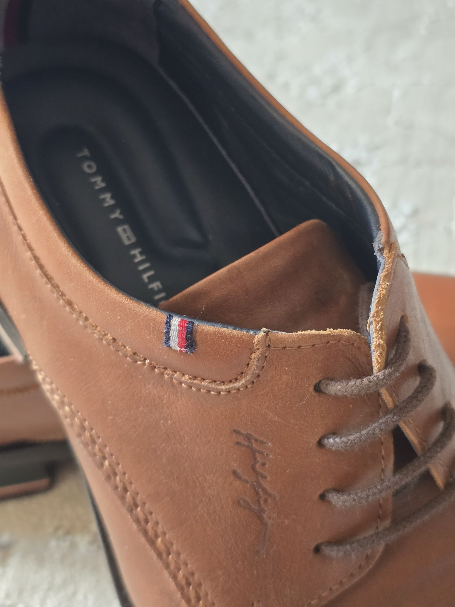 Okazja Półbuty męskie Tommy Hilfiger