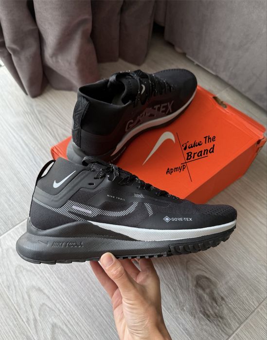Мужские Кроссовки Nike React Pegasus Trail 4 GORE-TEX 1:1 Original