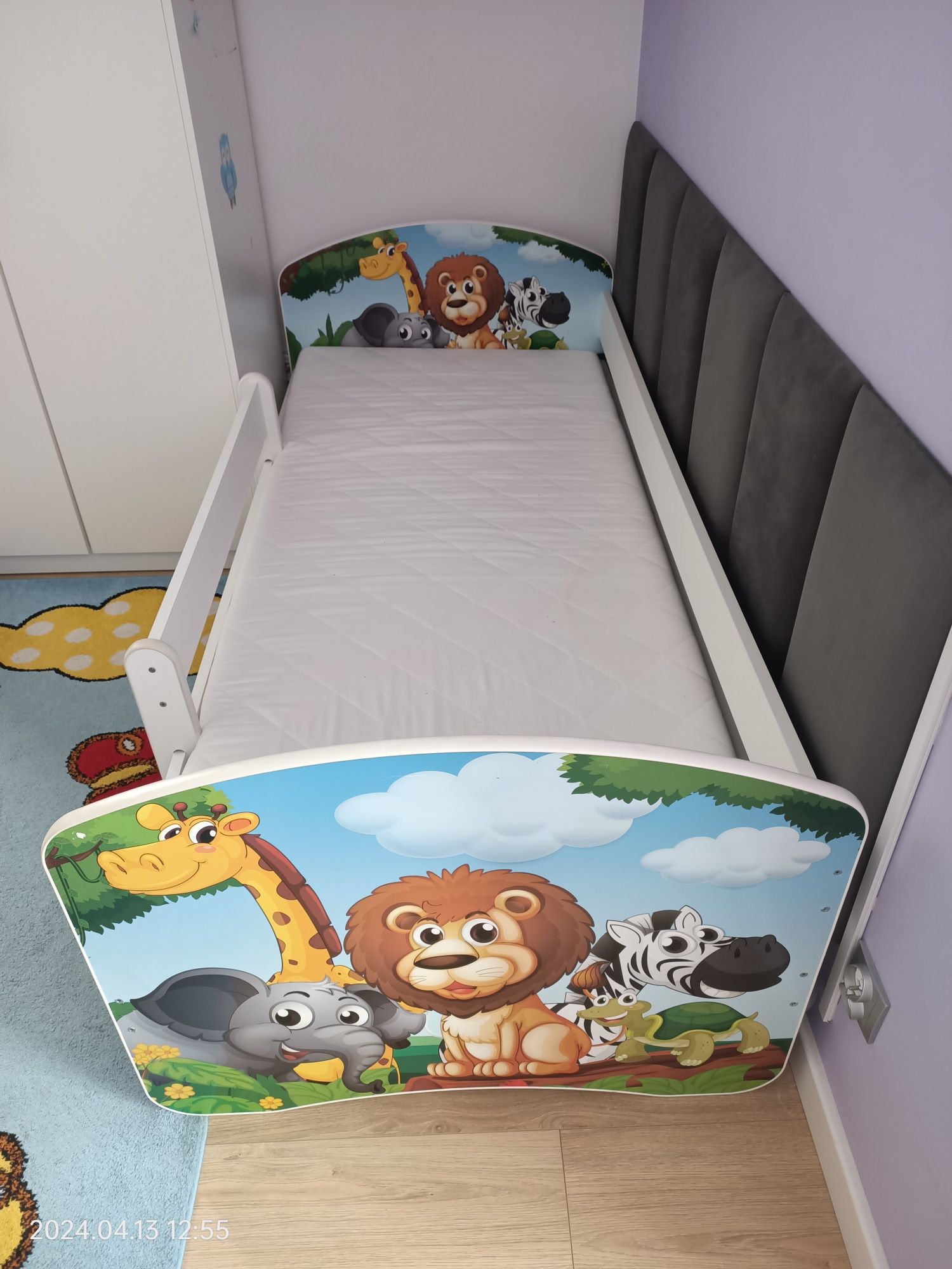 Łóżko dziecięce 180 x 80 z szufladą