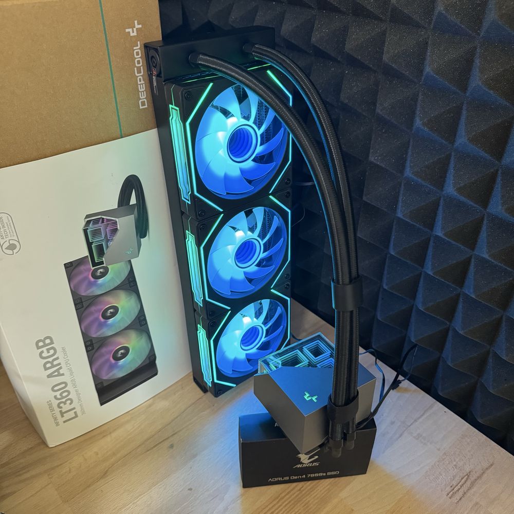 Водянка DeepCool LT 360 Argb рідинне охолодження, кулер