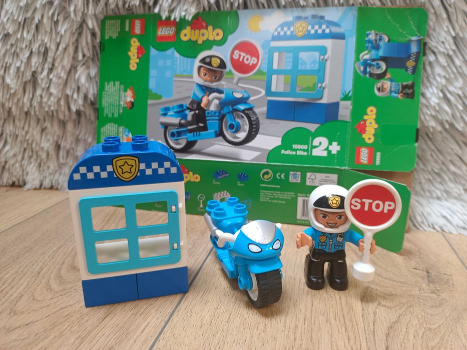 DUPLO MEGA zestaw klocków 6 pudełek z kartonikami