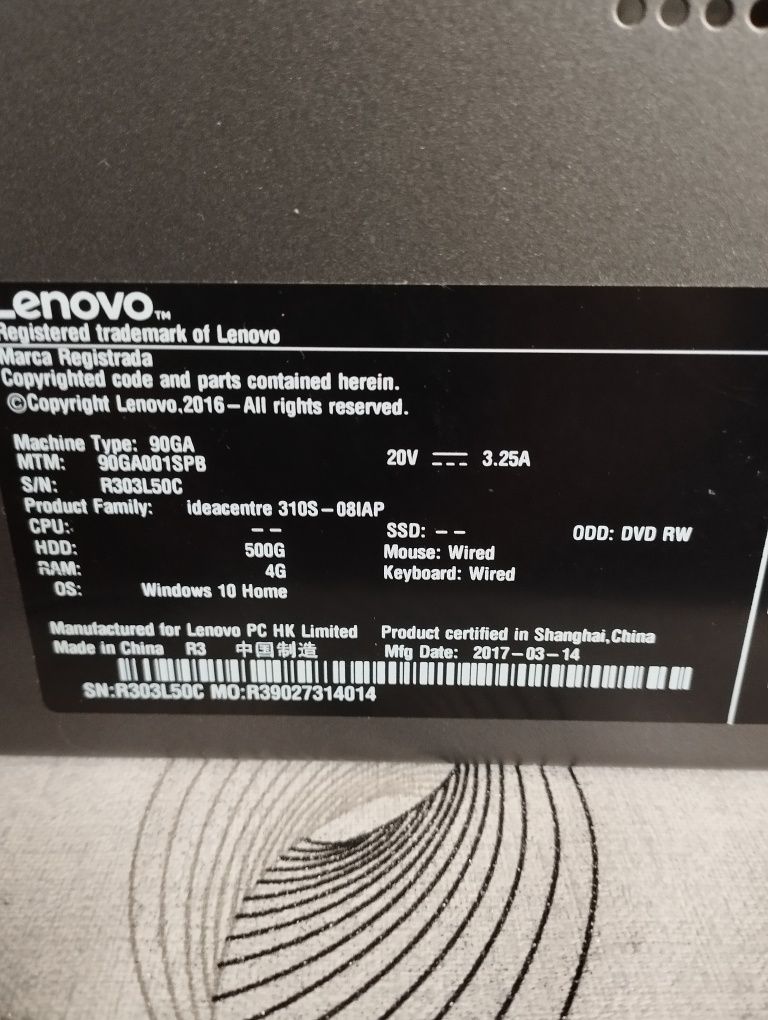 Zestaw komputer + monitor