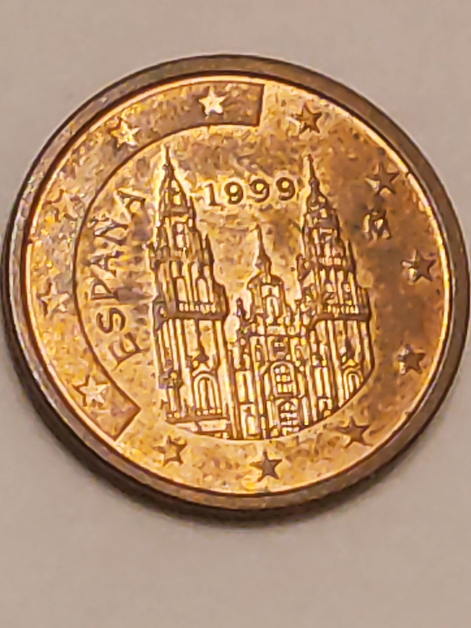 Moeda 2 cent Espanha 1999