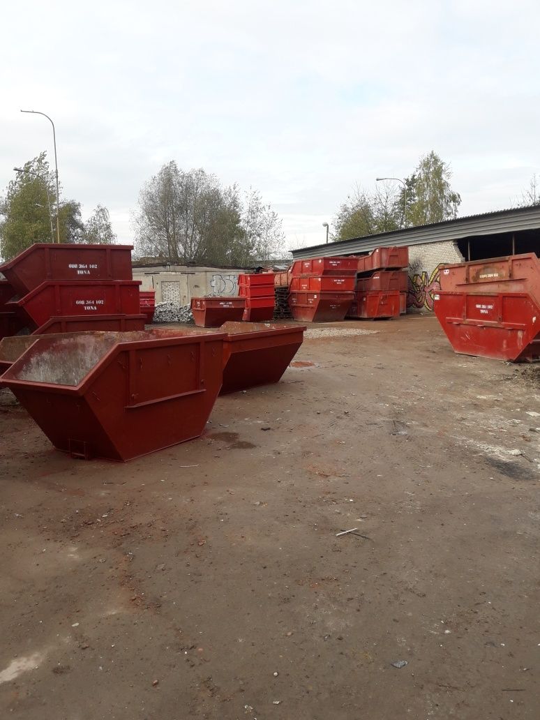 Kontener wywóz śmieci gruzu złom kontenery od 38m3 -1m3 big-bag.