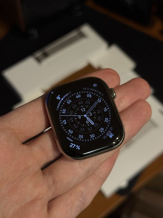 Apple Watch 10 46mm Natural Titanium + найкращі браслети Apple