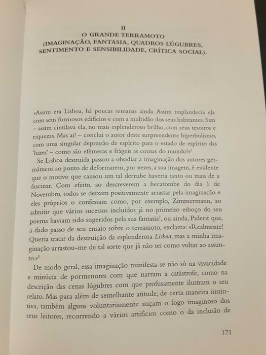 O Grande Terramoto / História Diplomática de Portugal