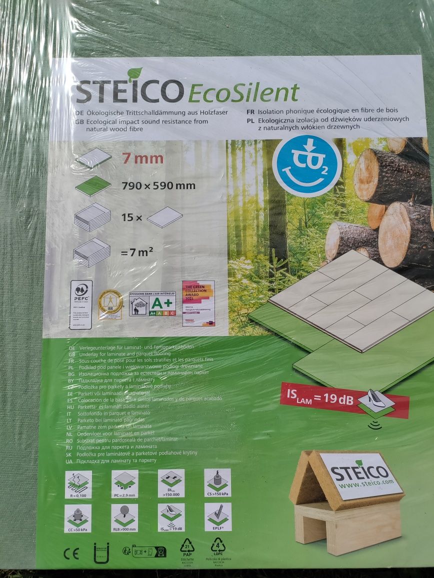 Steico EcoSilent podkład 7mm