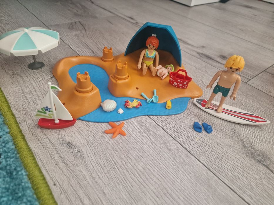 Playmobil 9425 rodzina na plaży plaża