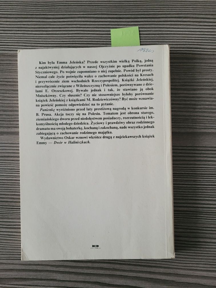3541. "Panienka" Emma z Jeleńskich Dmochowska