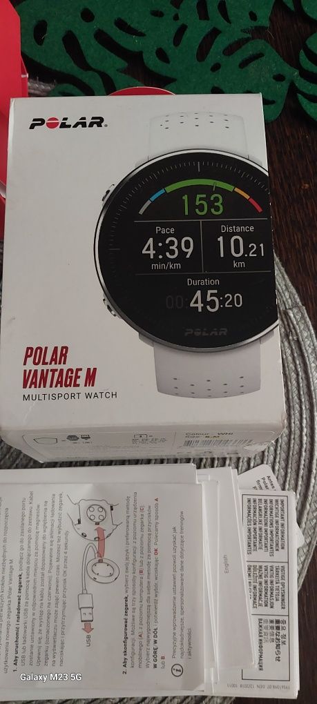 Zegarek sportowy Polar Vantage M