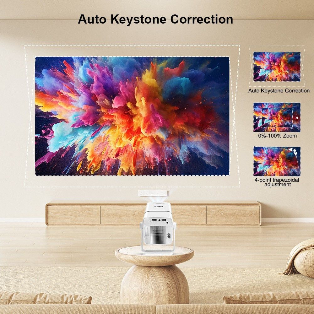 Проектор Thundeal TD80W 4K телевизор кинотеатр smart tv xbox ps 4/5