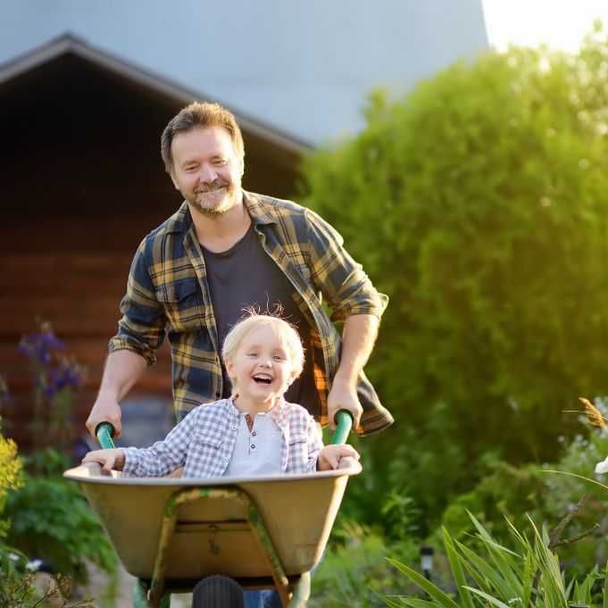 Gumowe koło do taczki 4.00-8 z osią Relaxdays taczka wózek Bezdętkowe