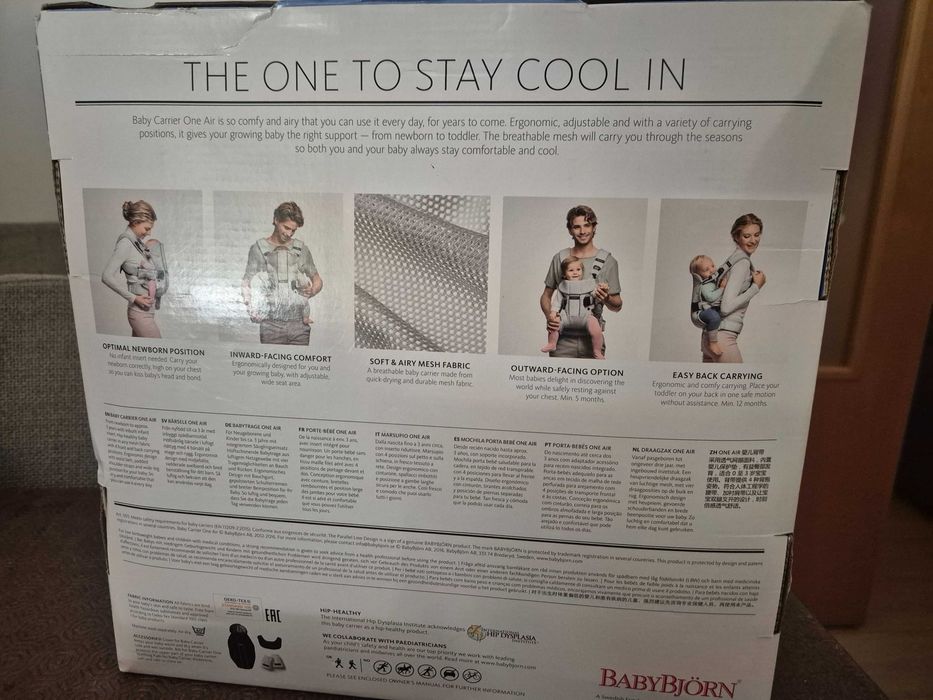 Marsúpio/Porta bebé BabyBjorn One Air