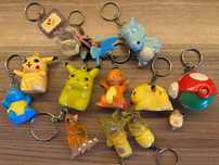Pokemon Pikachu breloki breloczki zestaw zabawki fajne :)