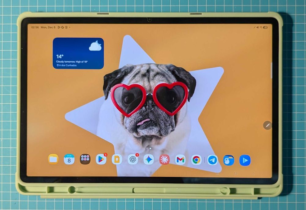 Samsung Galaxy Tab S8+ 128GB c/ S Pen + Capas - Como Novo