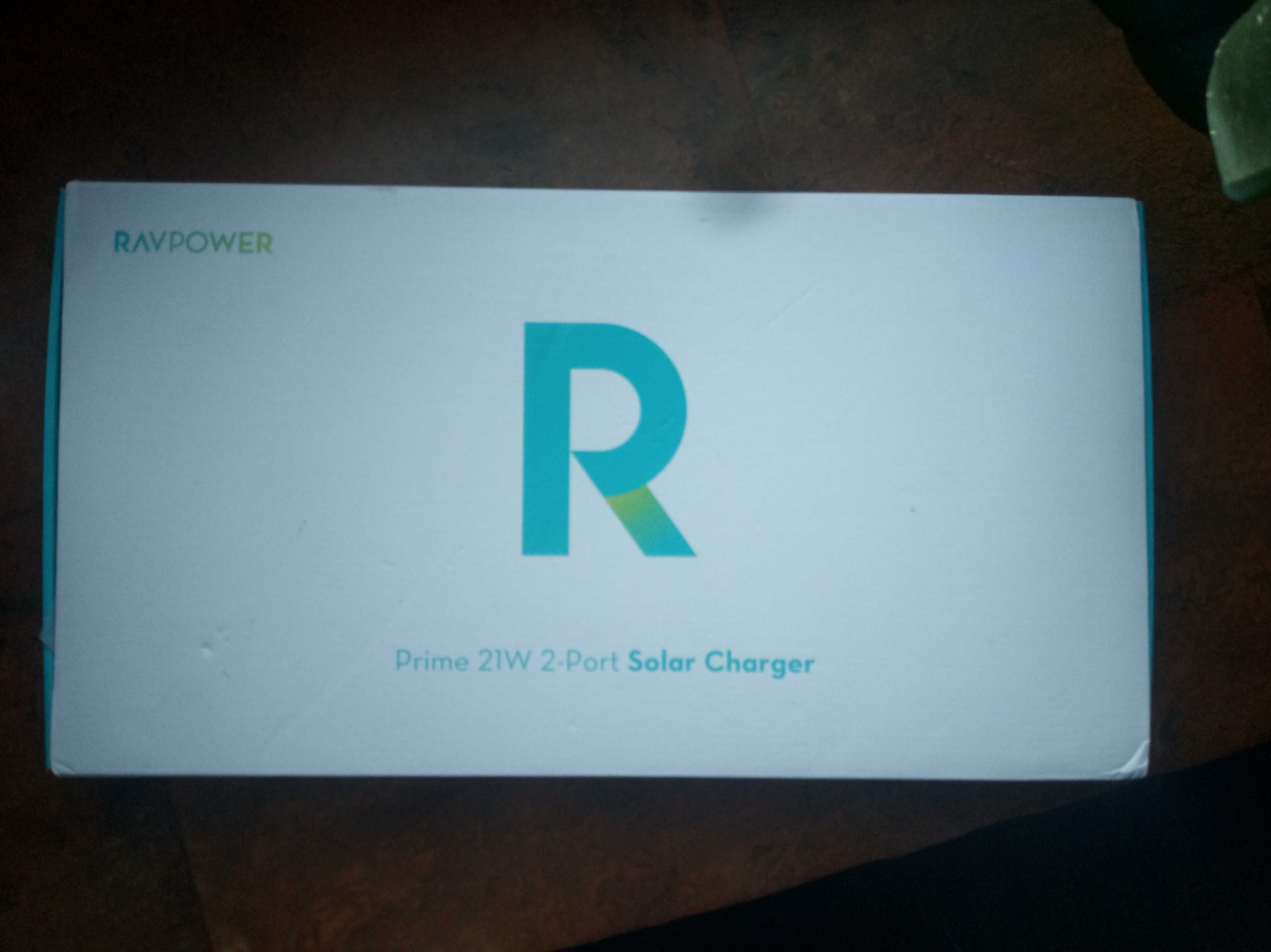 ładowarka słoneczna solarna RavPower Prime 21W 2xUSB Nowa