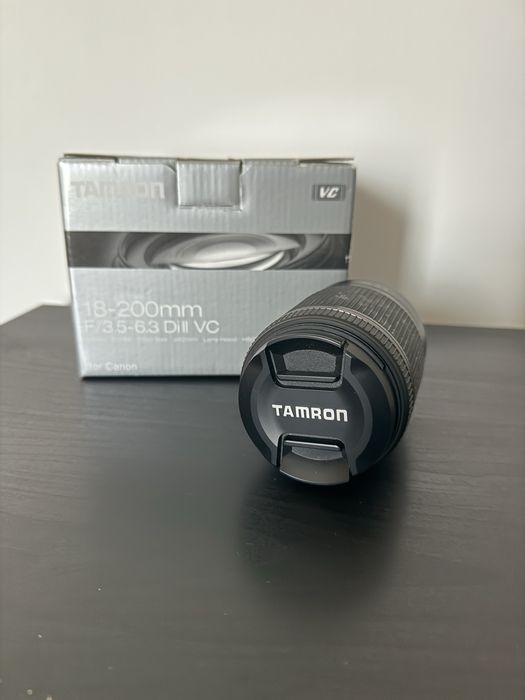 Lente Tamron 18-200 para Canon