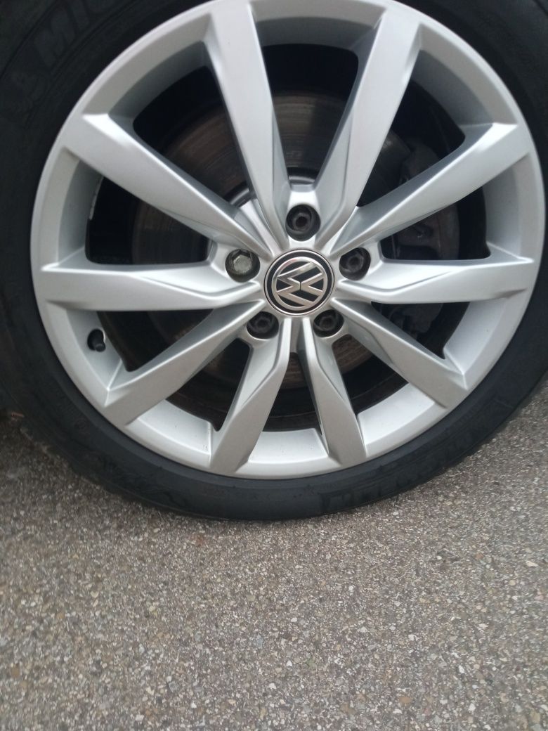 Komplet alufelg VW 17" 5*112