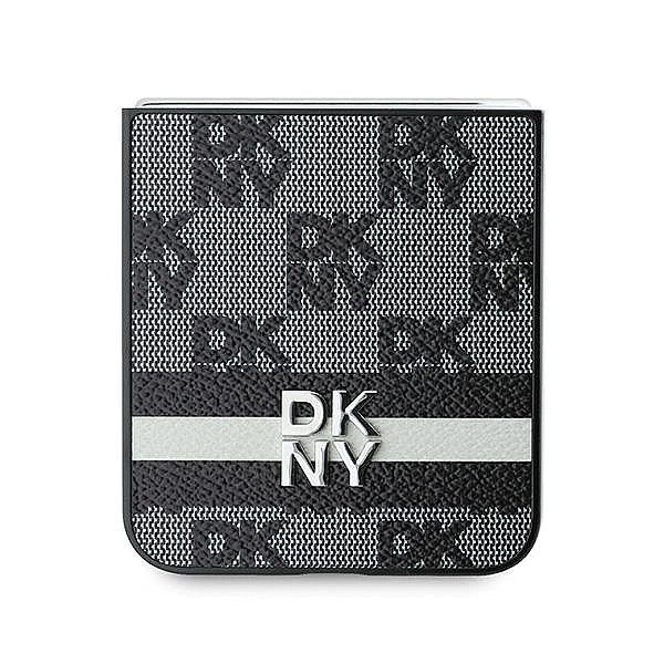 Etui DKNY Chequered Pattern Printed Stripes na Samsung Galaxy Z Flip 6