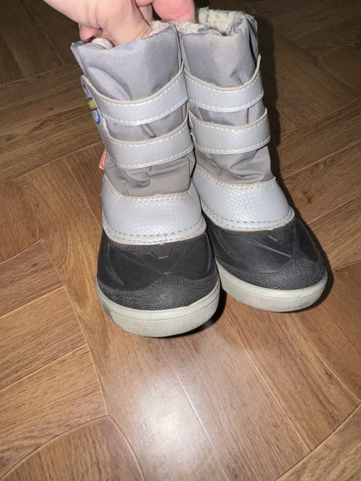 Чоботи зимові на хлопчика, 24-25 розмір. Demar дутіки