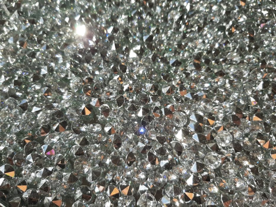 Nowoczesna szafka RTV komoda lustrzana pod telewizor glamour premium