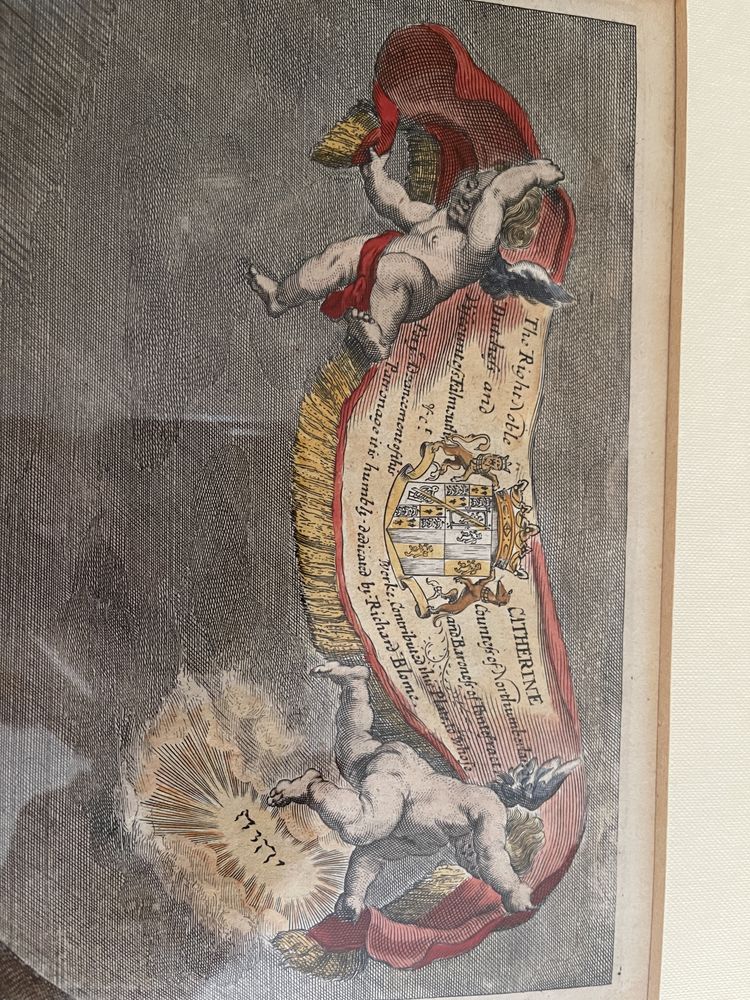 Гравюра G.Freman 1785 год.,”Ноев ковчег»