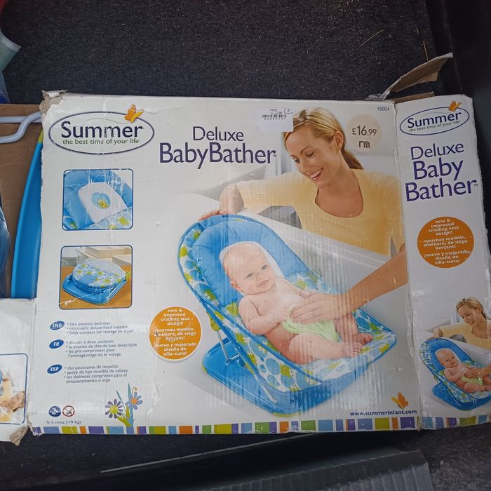 Leżaczek kąpielowy