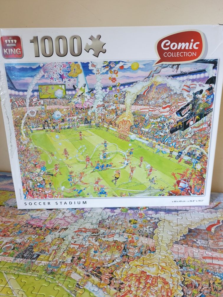 Puzzle King comic kompletne sprzedam