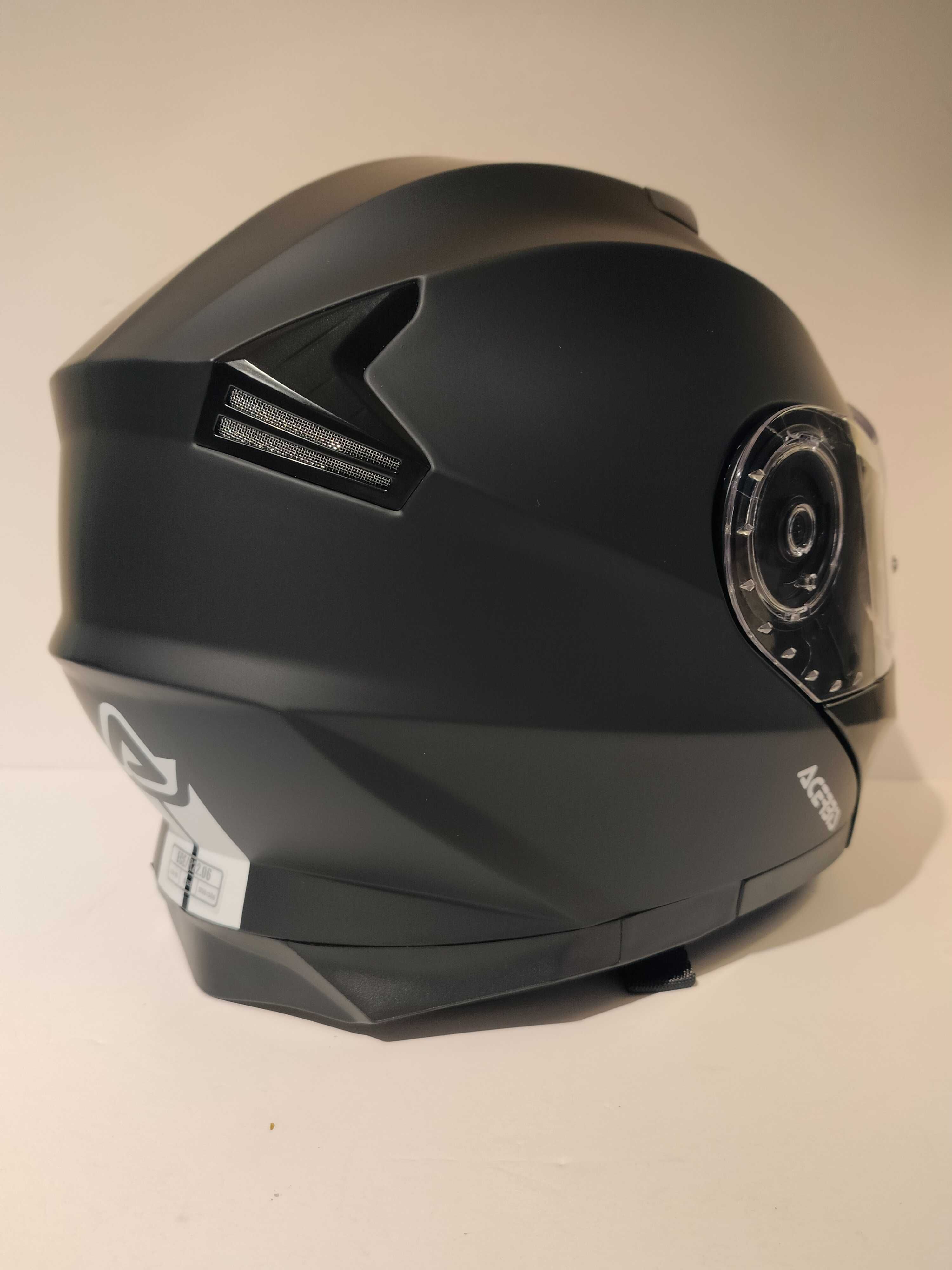 Capacete modular Acerbis Serel II mota scooter novo